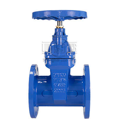 Concealed rod soft seal gate valve