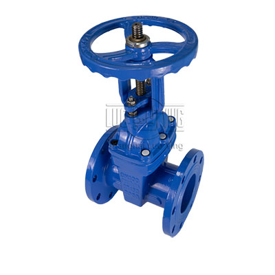Open stem soft seal gate valve