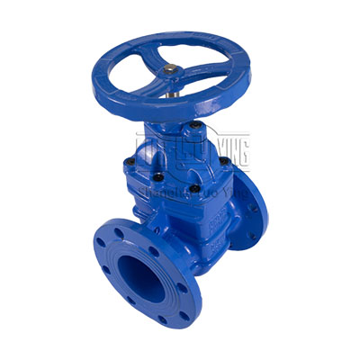 Concealed rod hard seal gate valve