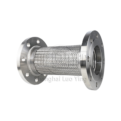 JR Stainless Steel Flanged Metal Hose