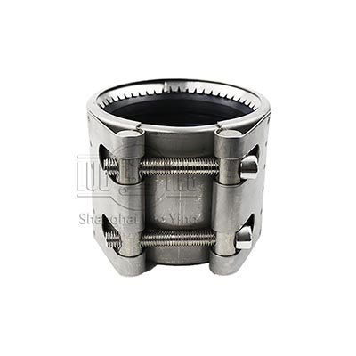 Ring repair clamps with teeth