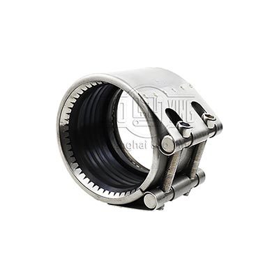 Ring repair clamps with teeth